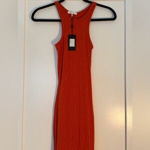 rag & bone Vibrant Orange Maxi Dress